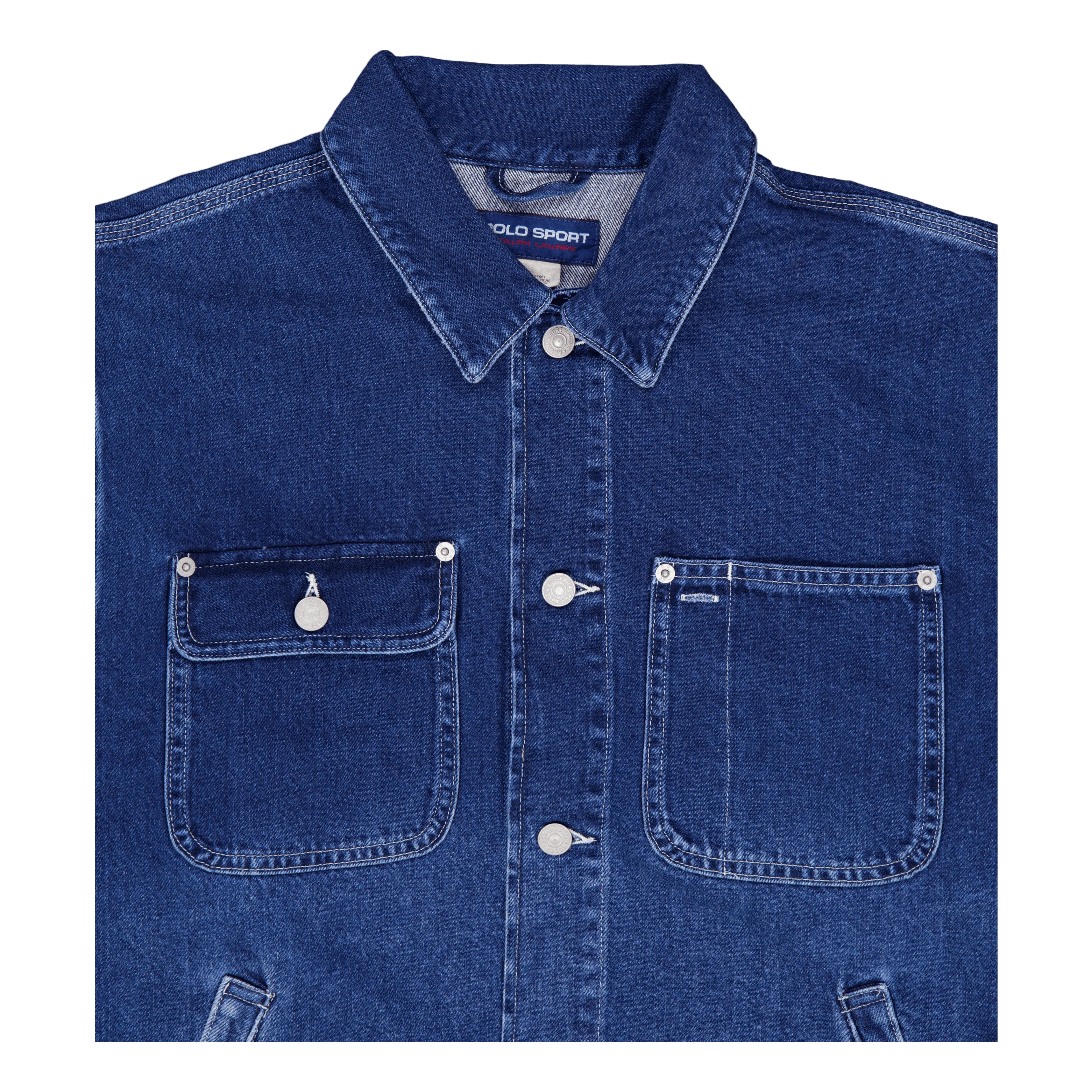 3x1 Rigid Denim-polo Dungaree  Edgemere