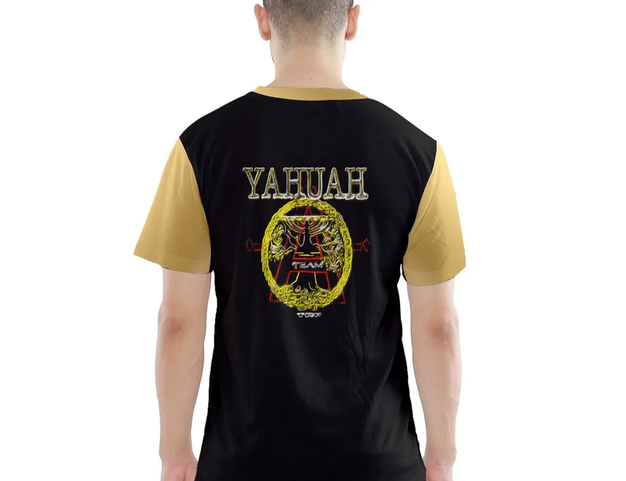 A-Team 01 Gold Men's Designer Sport Mesh T-shirt