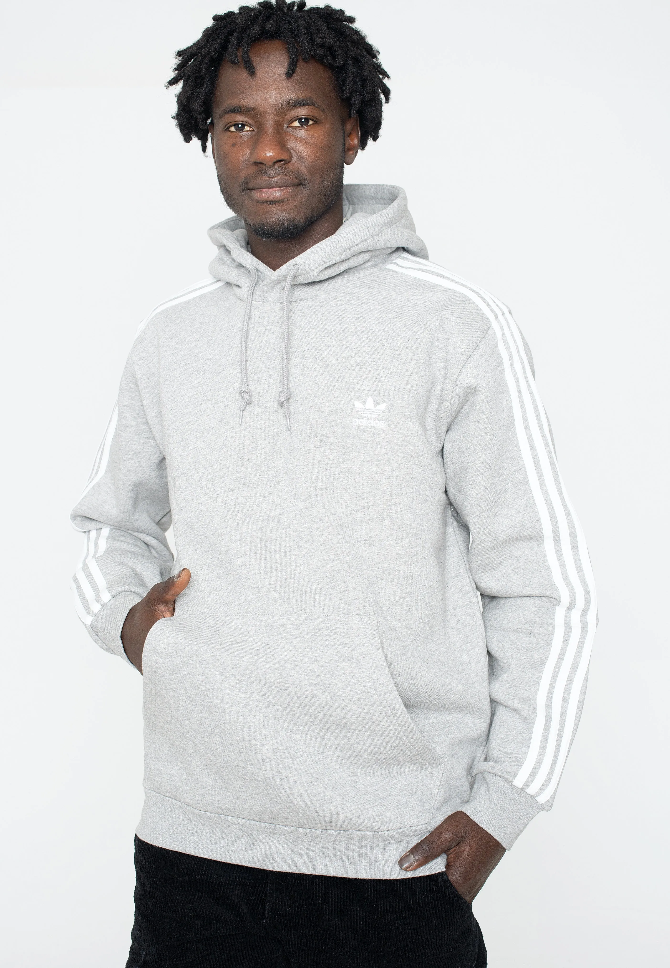 Adidas - 3 Stripes Mgreyh - Hoodie