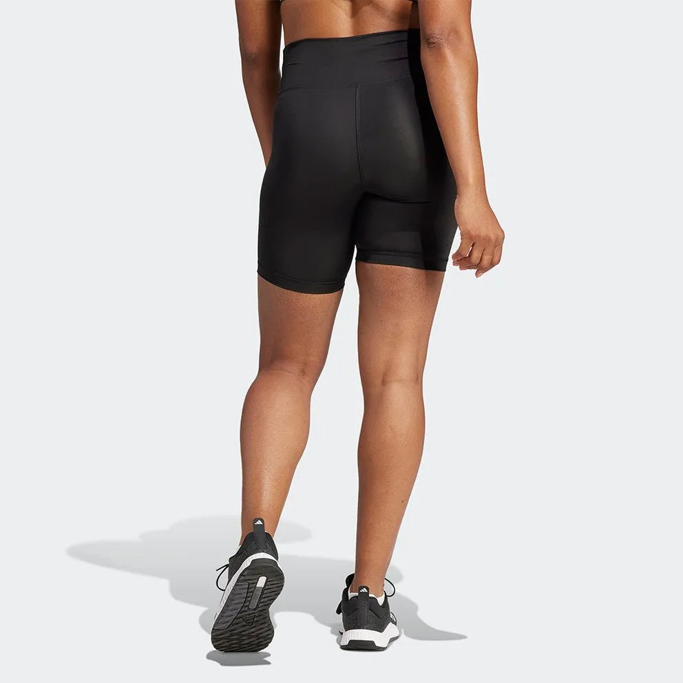 ADIDAS WOMEN'S TE 7 INCH BLACK SHORT TIGHTS