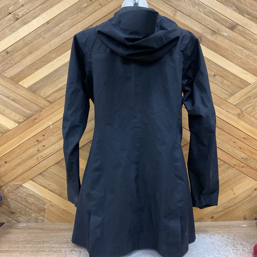 Arc'teryx - Women's Codetta Long GTX Shell Jacket - MSRP $500: Black-women-LG