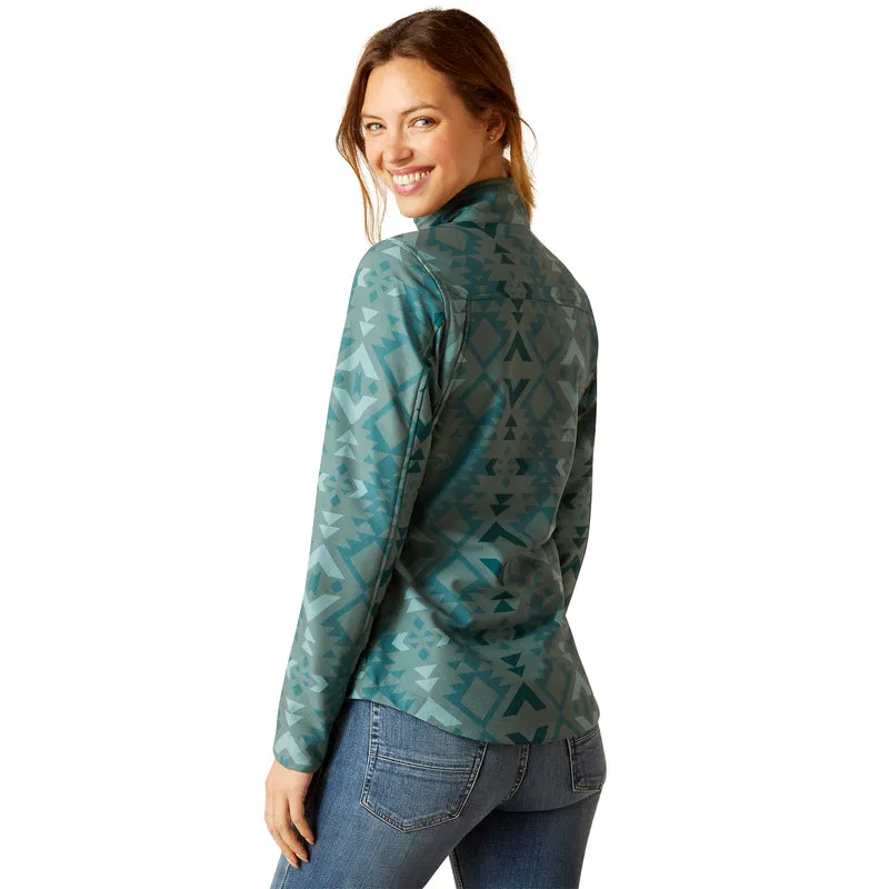 'Ariat' Women's New Team Softshell Jacket - Pinewood