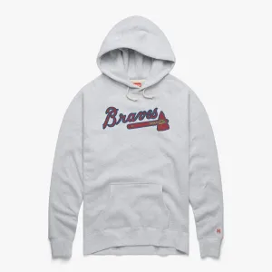 Atlanta Braves Jersey Logo Hoodie