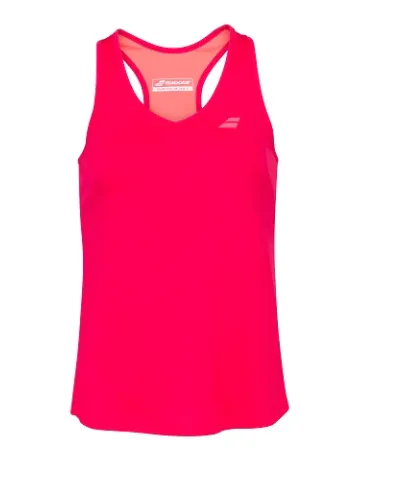 Babolat Women's Play Tank Top [Rose Red]