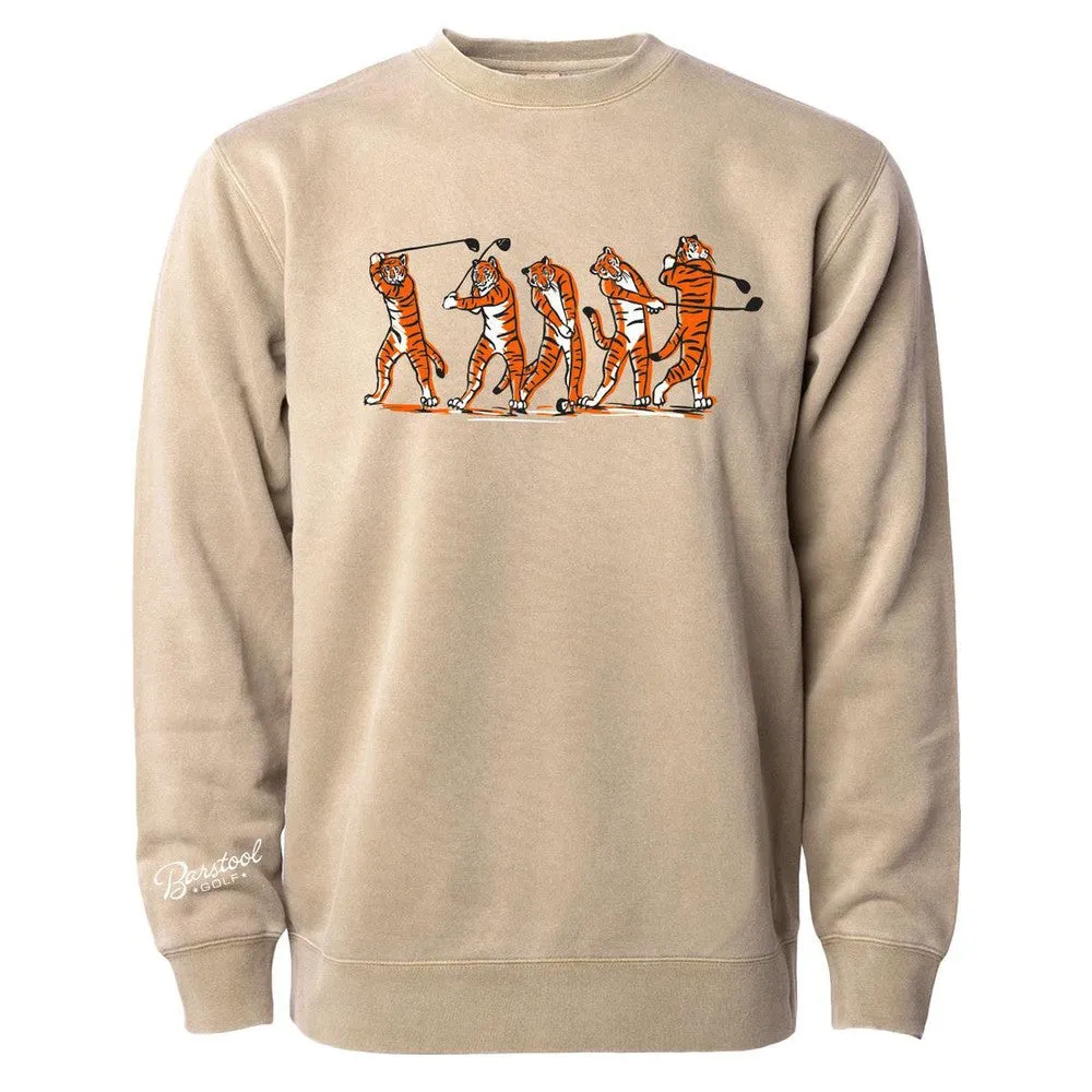 Barstool Golf Tiger Swing Crewneck