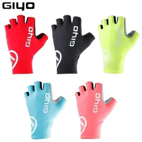 Breaking Wind Cycling Half Finger Gloves Anti-slip Bicycle Mittens Racing Road Bike Glove MTB Biciclet Guantes Ciclismo