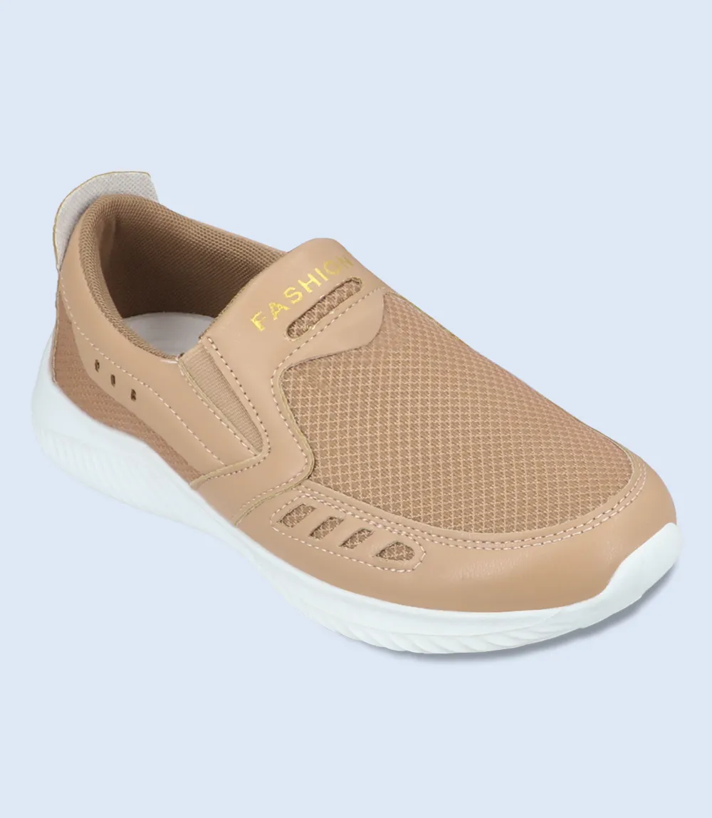 BW8278-BEIGE-Women Sports Shoes