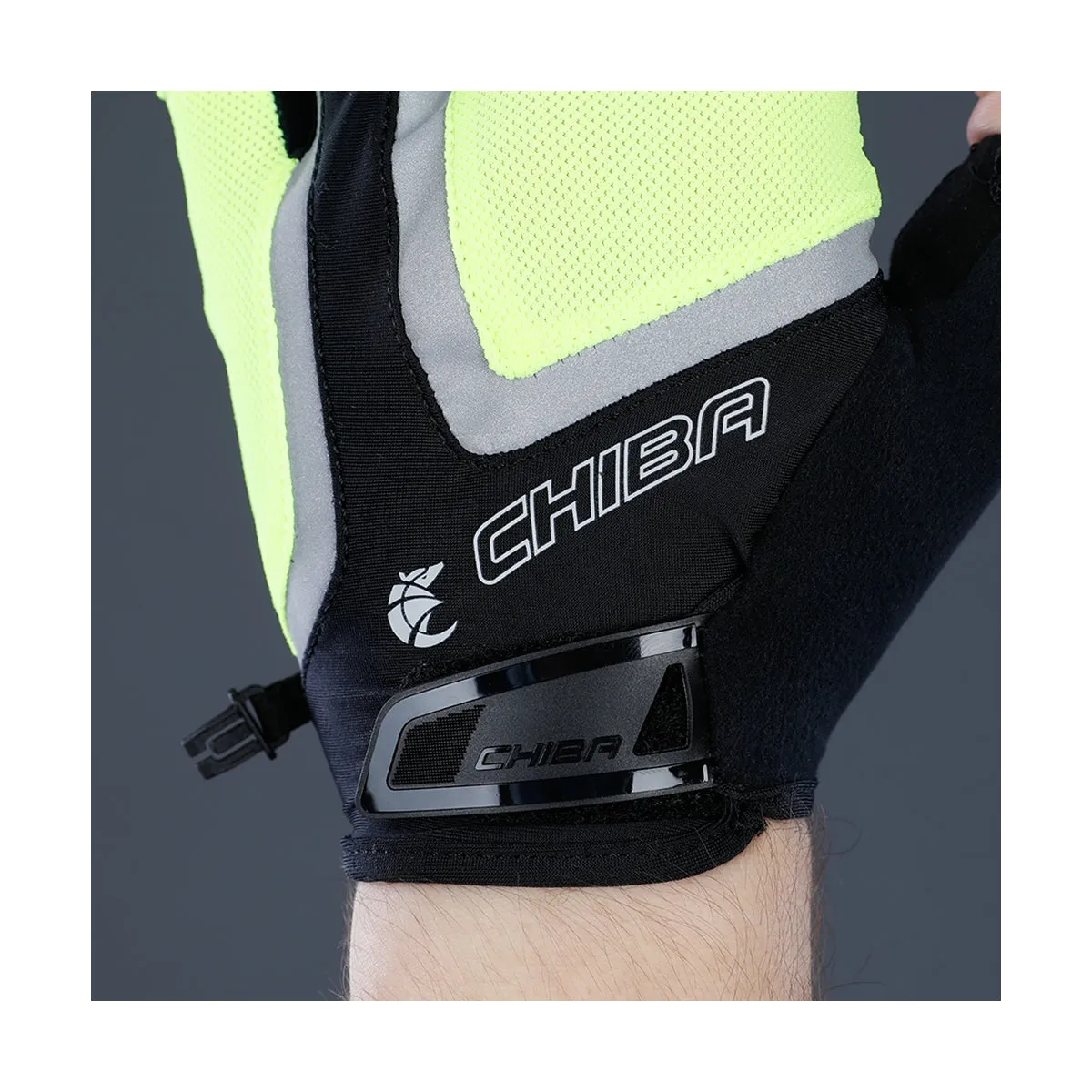 Chiba Gel Air Reflex Short Finger Bike Gloves