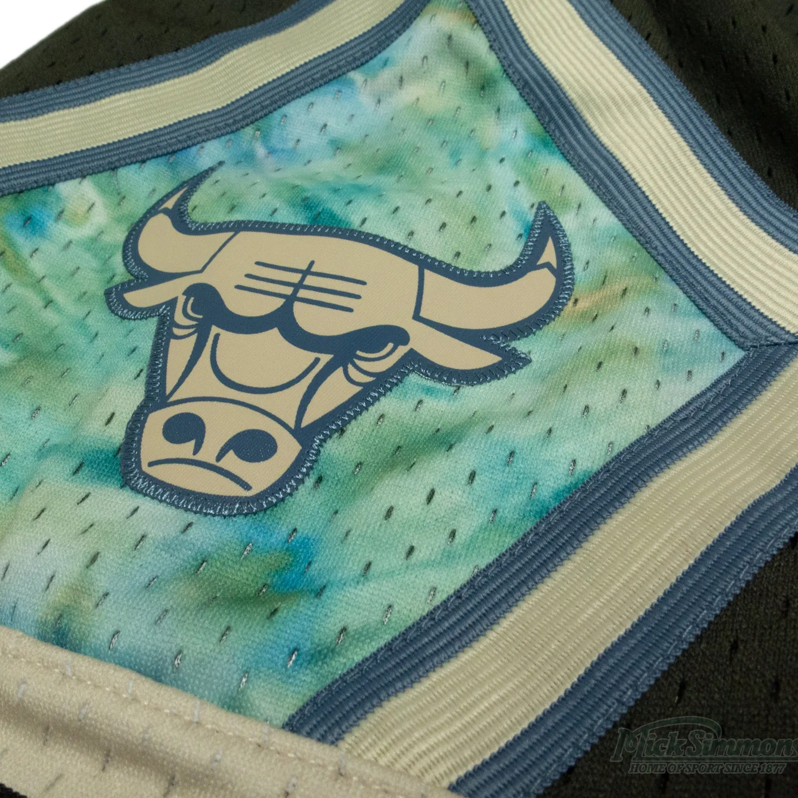 Chicago Bulls Hardwood Classics TYE DYE Logo NBA Shorts by Mitchell & Ness