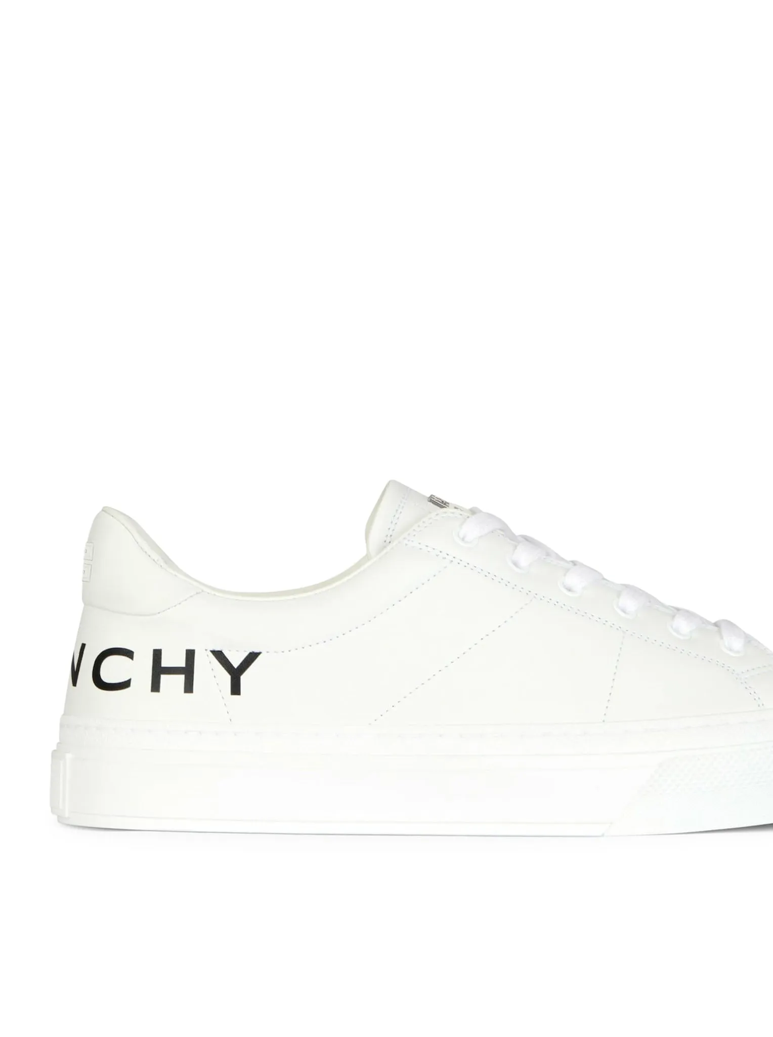 City Sport sneaker in leather with printed GIVENCHY logo