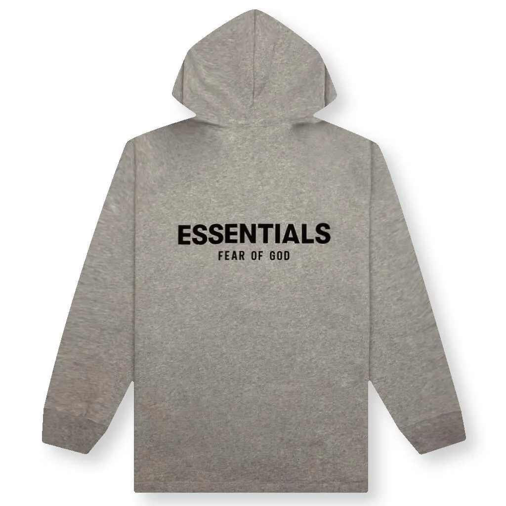 Core Relaxed Hoodie - Dark Oatmeal