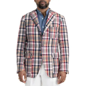 Cotton Madras Model 11 Sport Coat