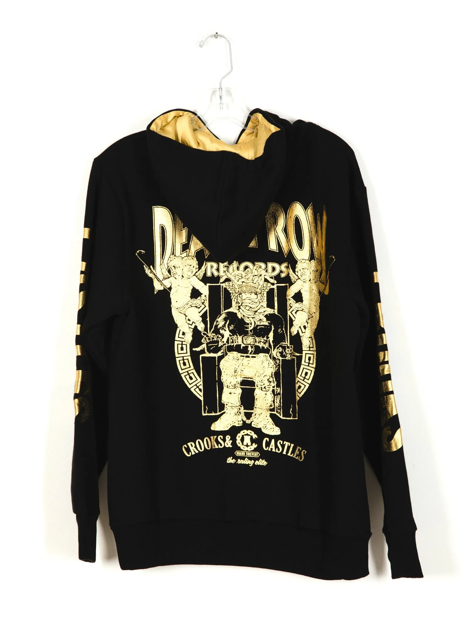 CROOKS & CASTLES SNOOP X CROOKS DEATH ROW LOGO - CLEARANCE