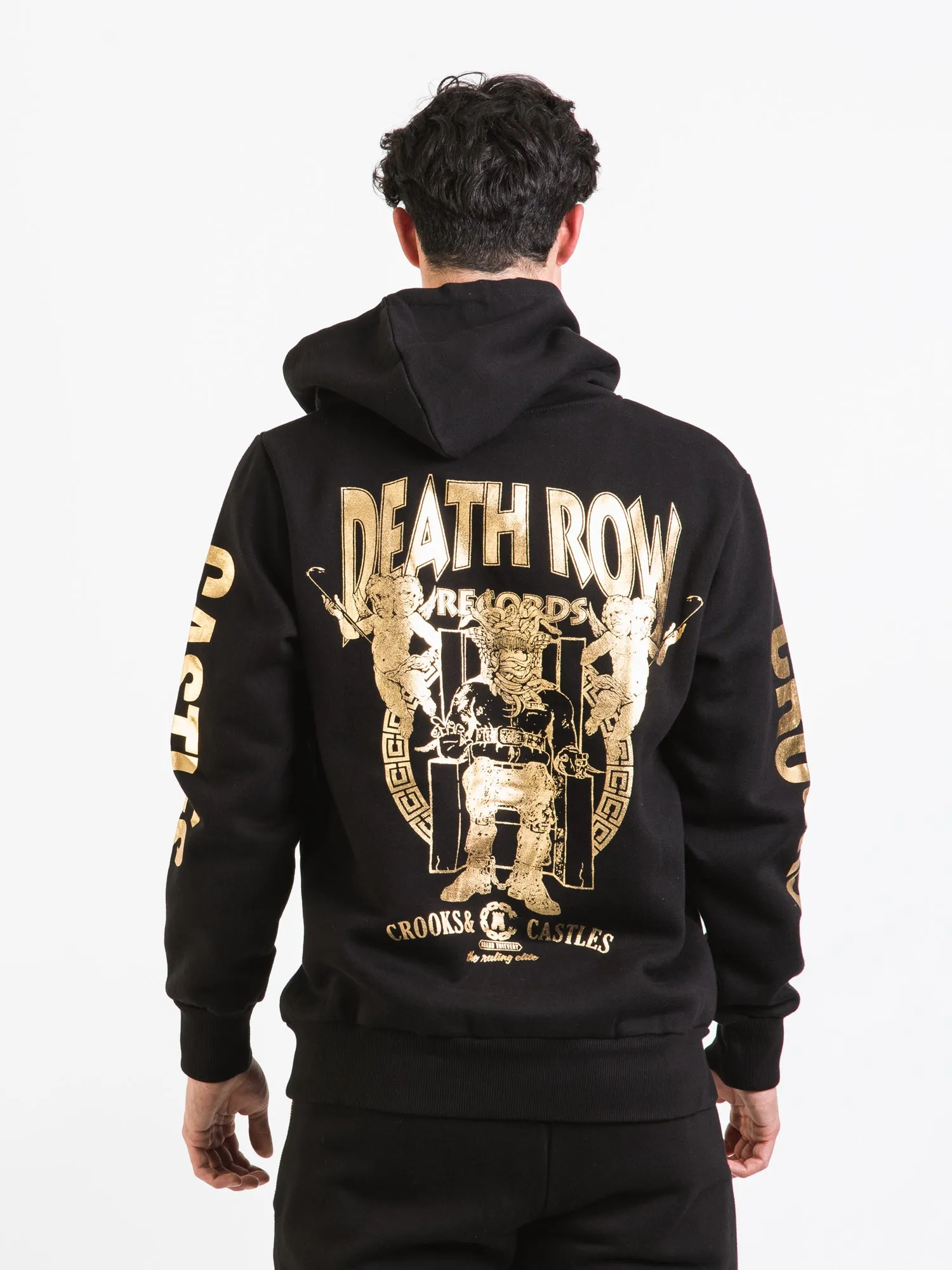 CROOKS & CASTLES SNOOP X CROOKS DEATH ROW LOGO - CLEARANCE