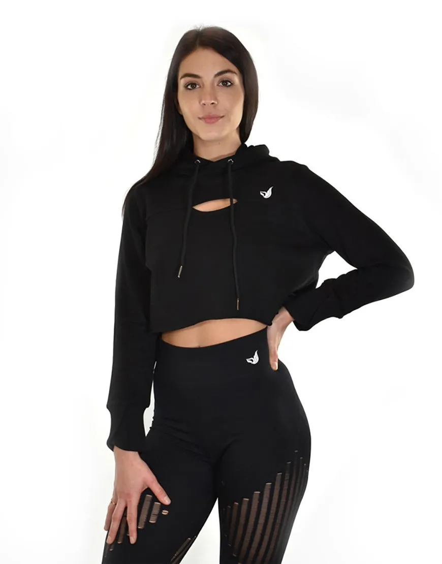 DEVOTEE CROPPED HOODIE