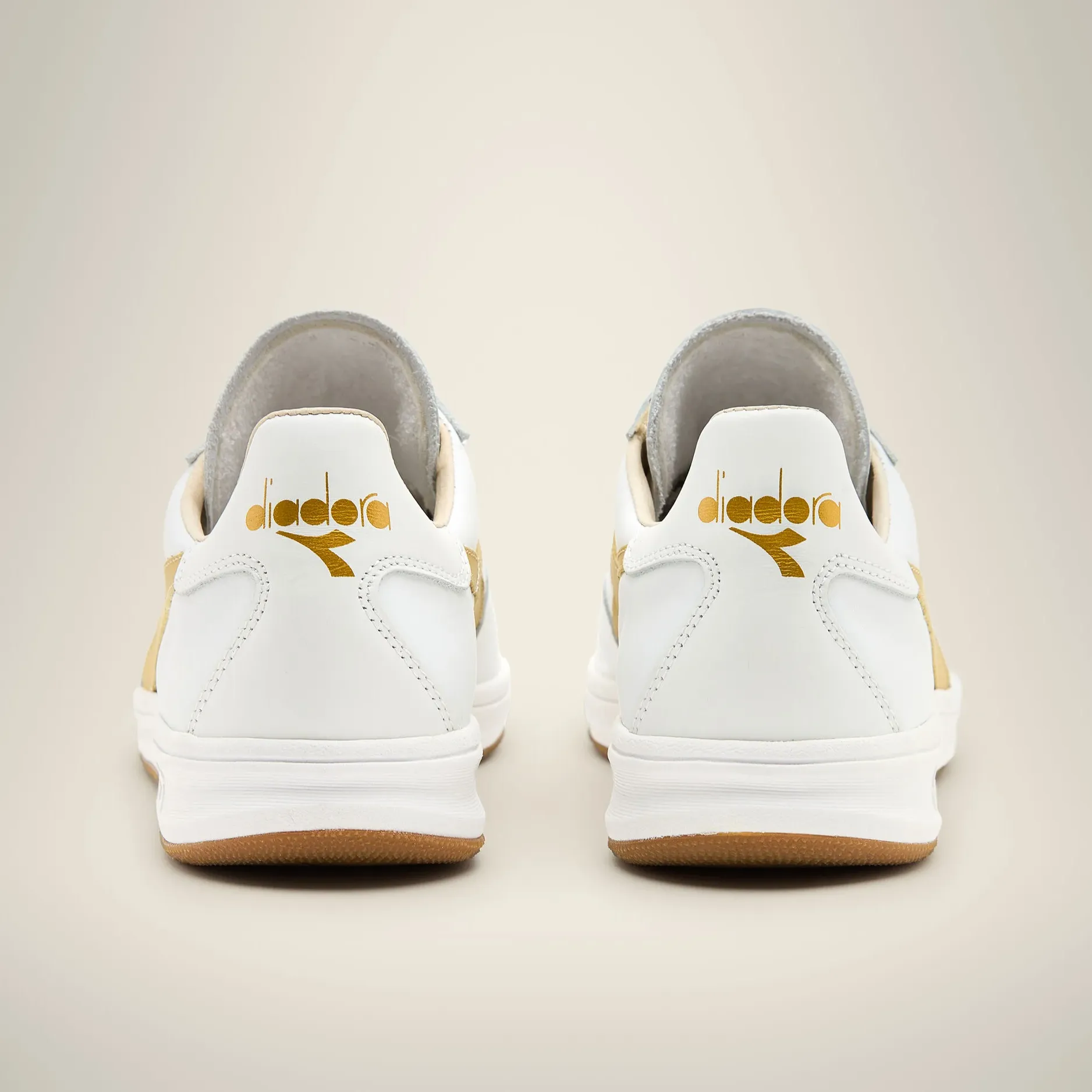 Diadora B.Elite Italia Sport Trainers White/Gold