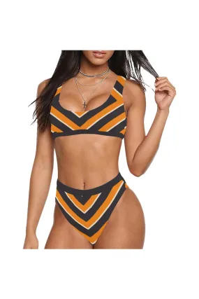 Diamond Life Sport Top & High-Waist Bikini Swimsuit