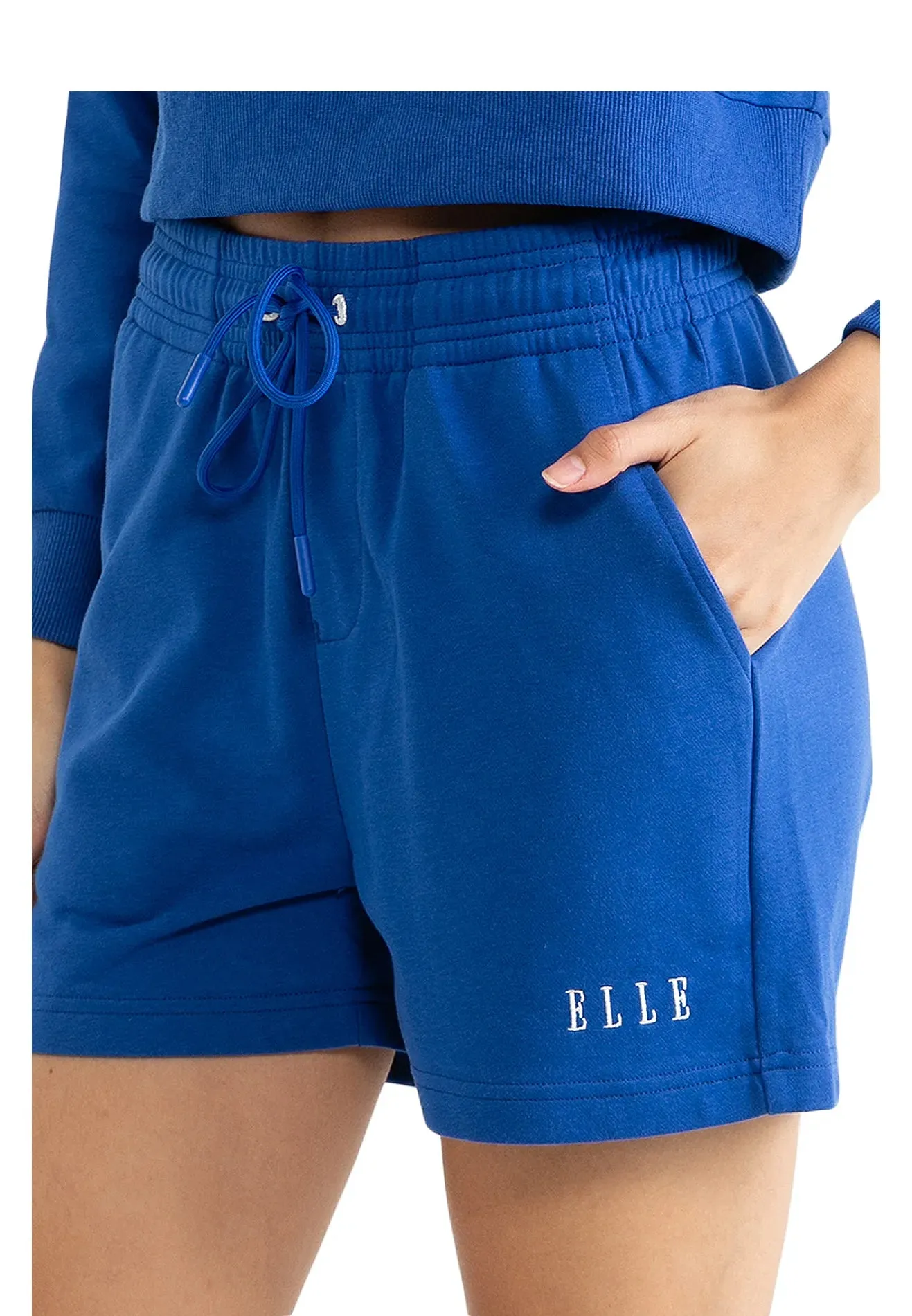 ELLE Leisure Logo Drawstring Shorts