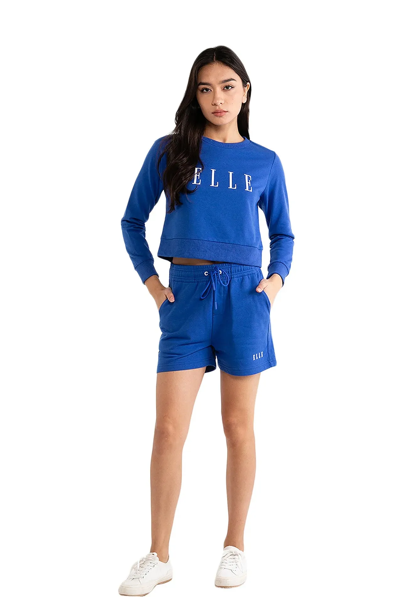 ELLE Leisure Logo Drawstring Shorts