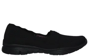 Espadrile dama SKECHERS Seager Umpire 158011-BBK negru