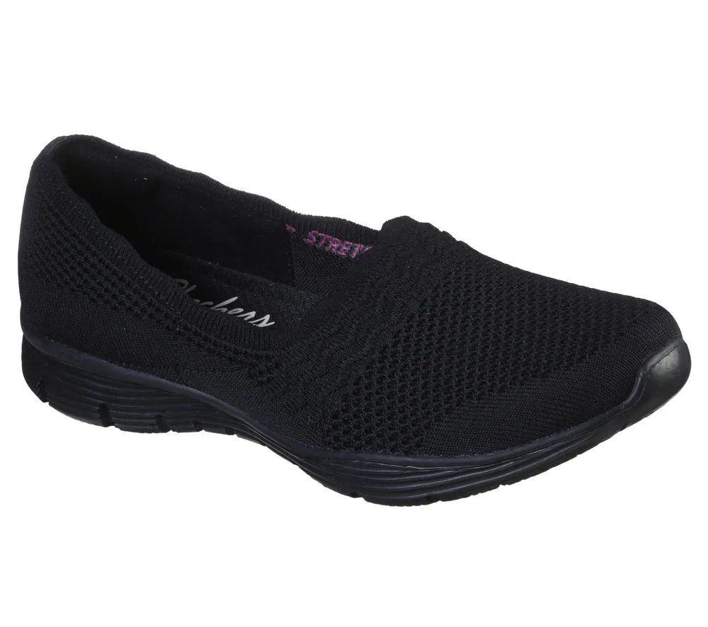 Espadrile dama SKECHERS Seager Umpire 158011-BBK negru