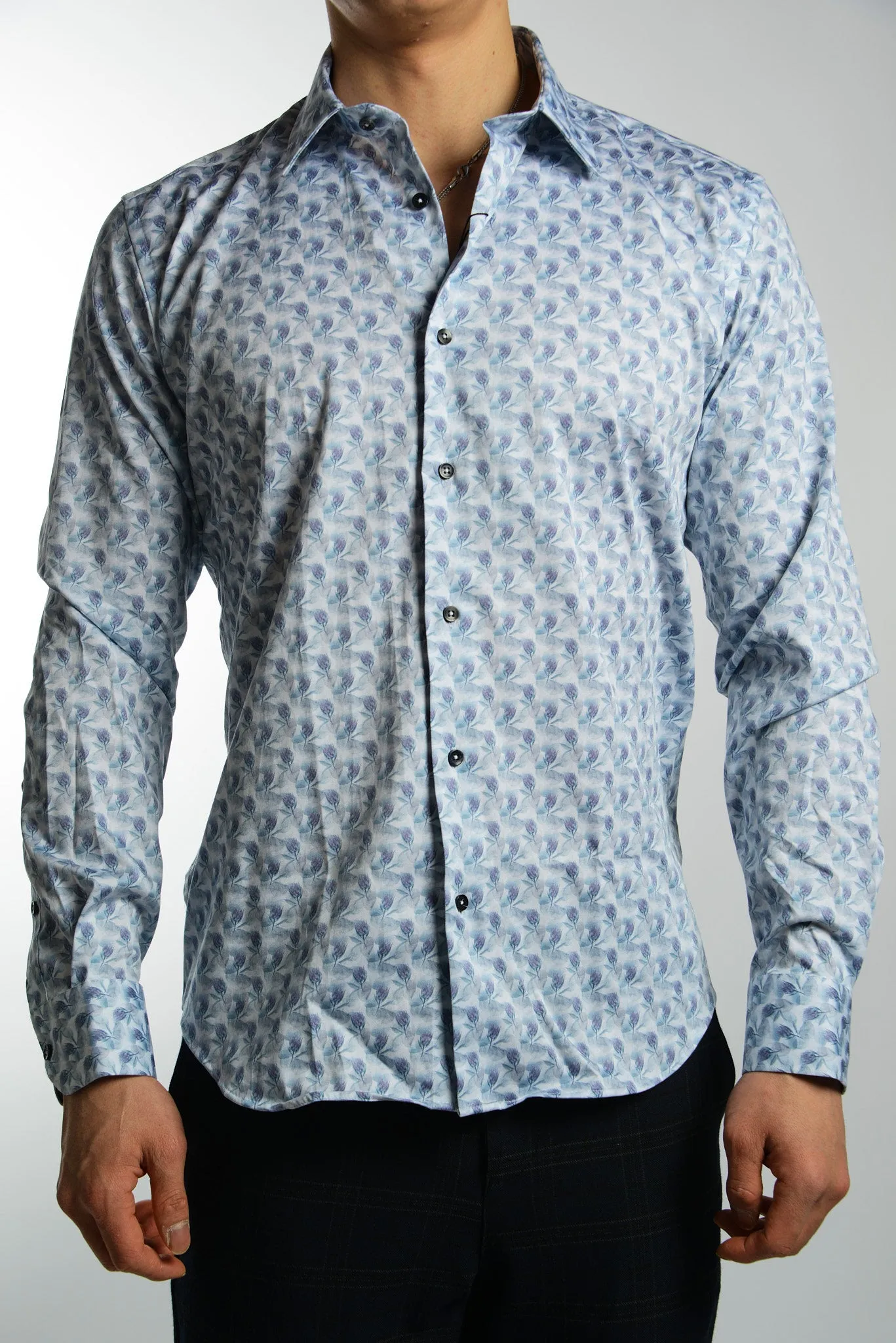 EURO SATEEN LS SPORT SHIRT