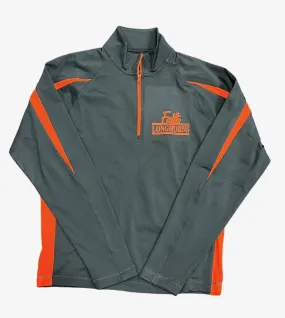 Faith Longhorn Sport-Tek Sport-Wick Stretch 1/2-Zip Colorblock Pullover