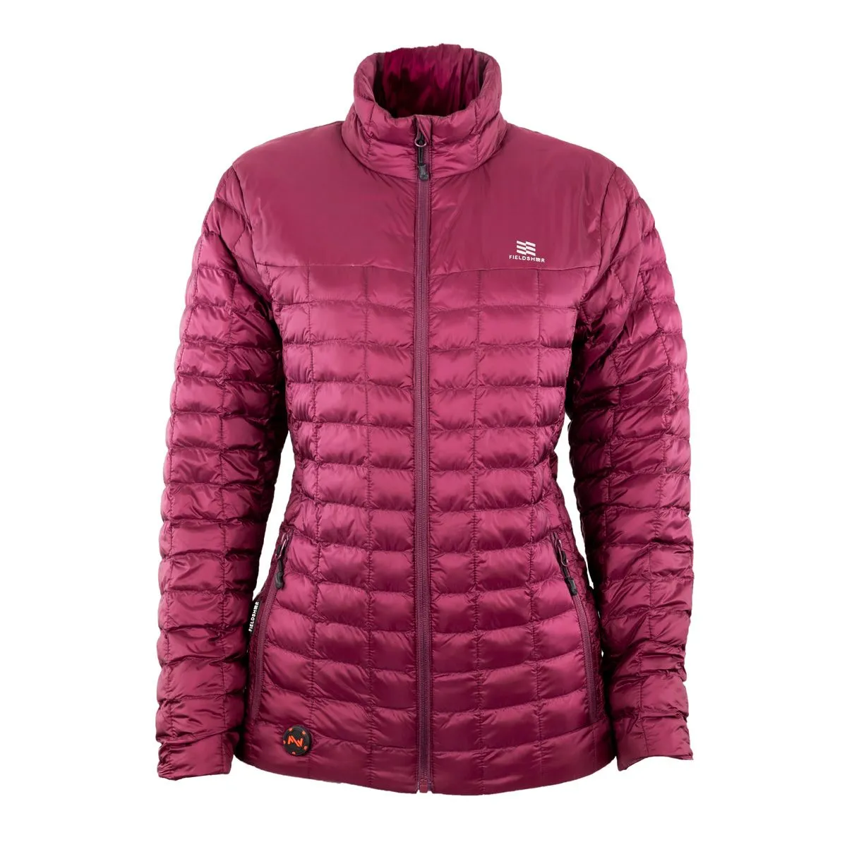 'Fieldsheer' Women's Heated Backcountry Jacket - Burgundy