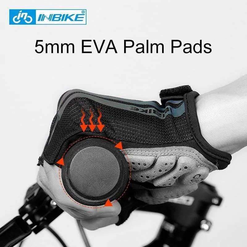 Half Finger Cycling Gloves Sport Fitness Racing MTB Bike Gloves Summer Men Women Riding Thickened Palm Pad Bicycle Gloves