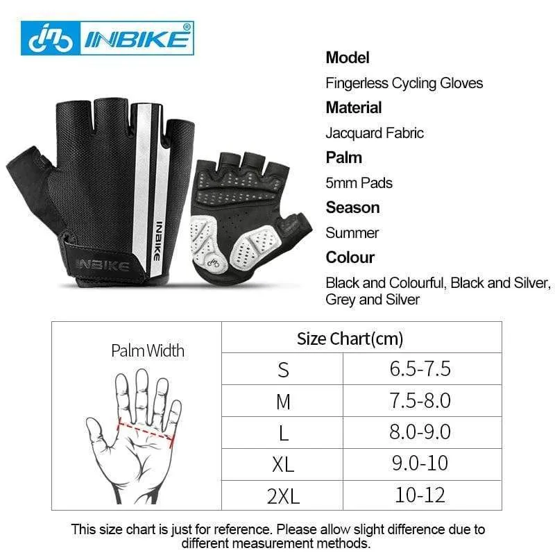 Half Finger Cycling Gloves Sport Fitness Racing MTB Bike Gloves Summer Men Women Riding Thickened Palm Pad Bicycle Gloves