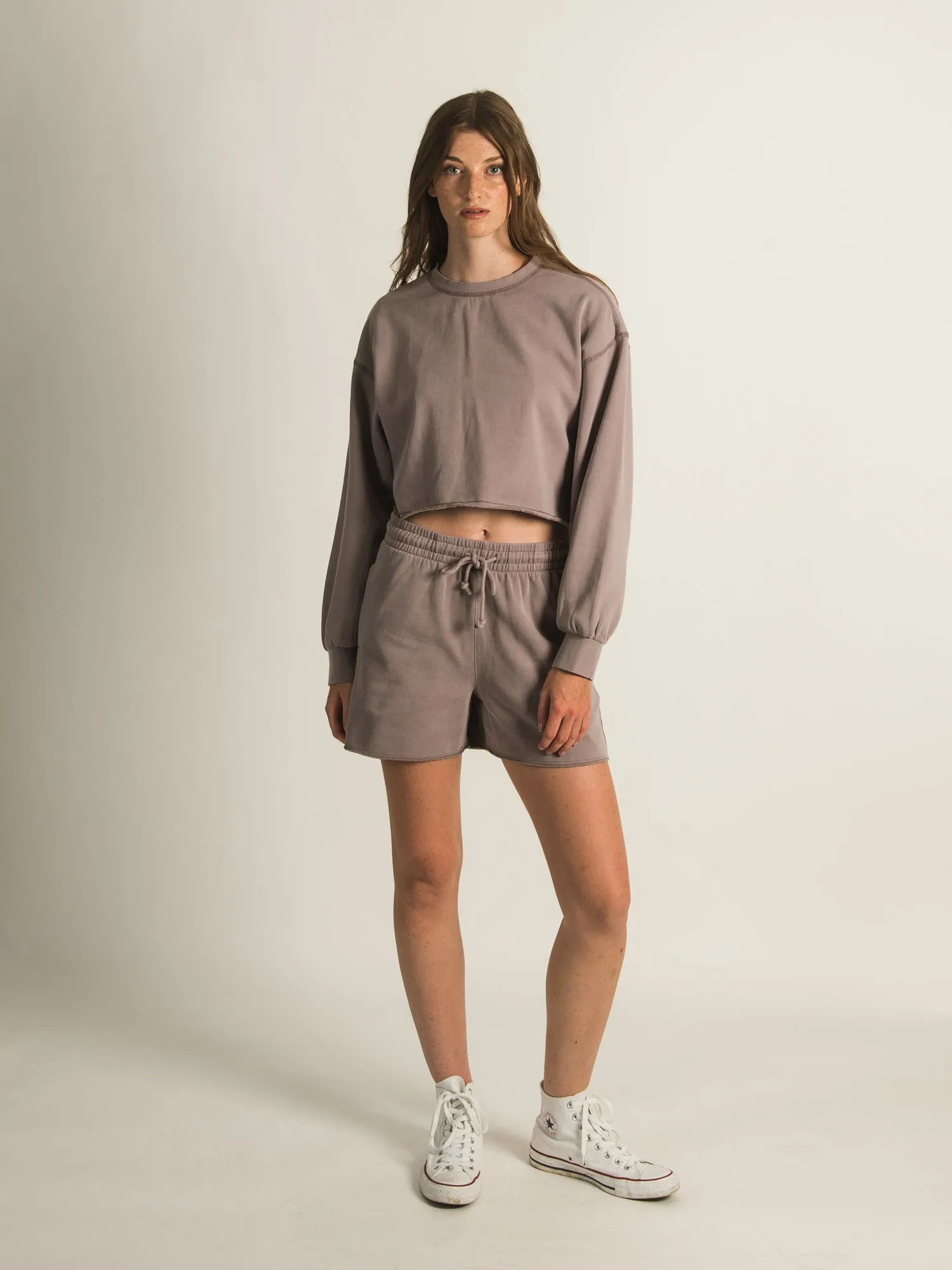 HARLOW GISELLE CROPPED CREW - CLEARANCE