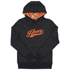 'Hooey' Women's Prairie Logo Hoody - Charcoal / Orange