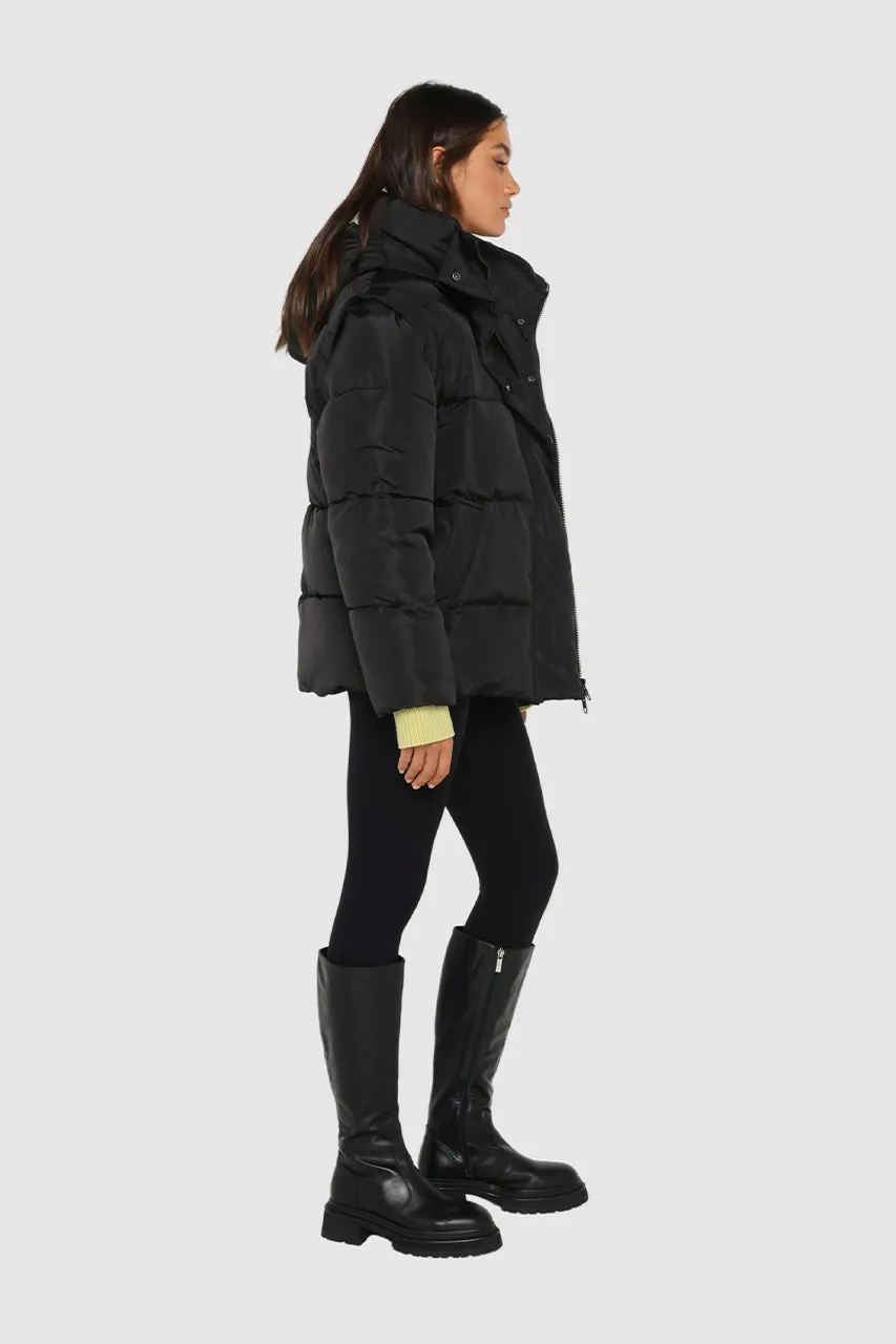 Jasper 3 in 1 Puffer | Black