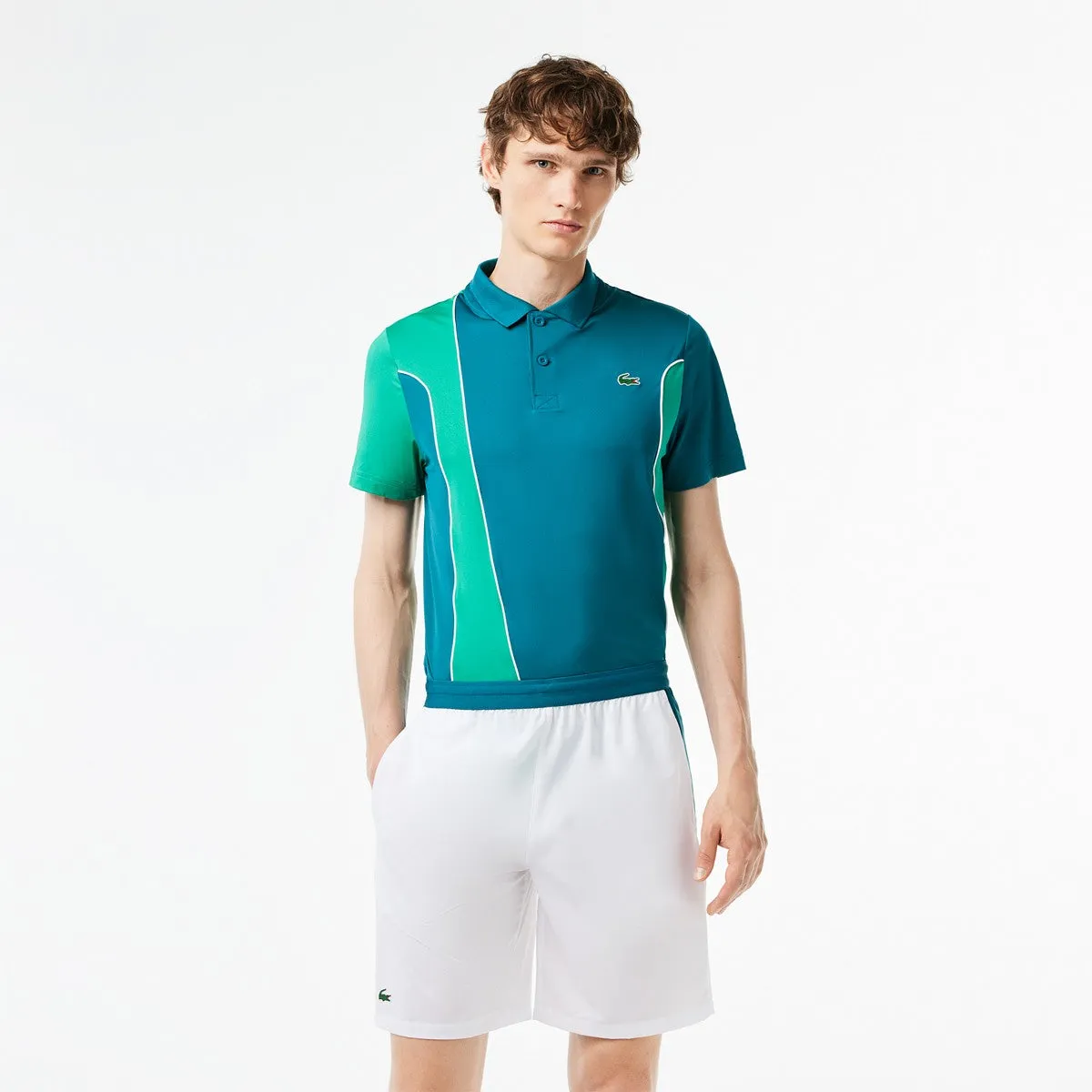 Lacoste Men's Sport X Novak Djokovic Cplourblock Shorts