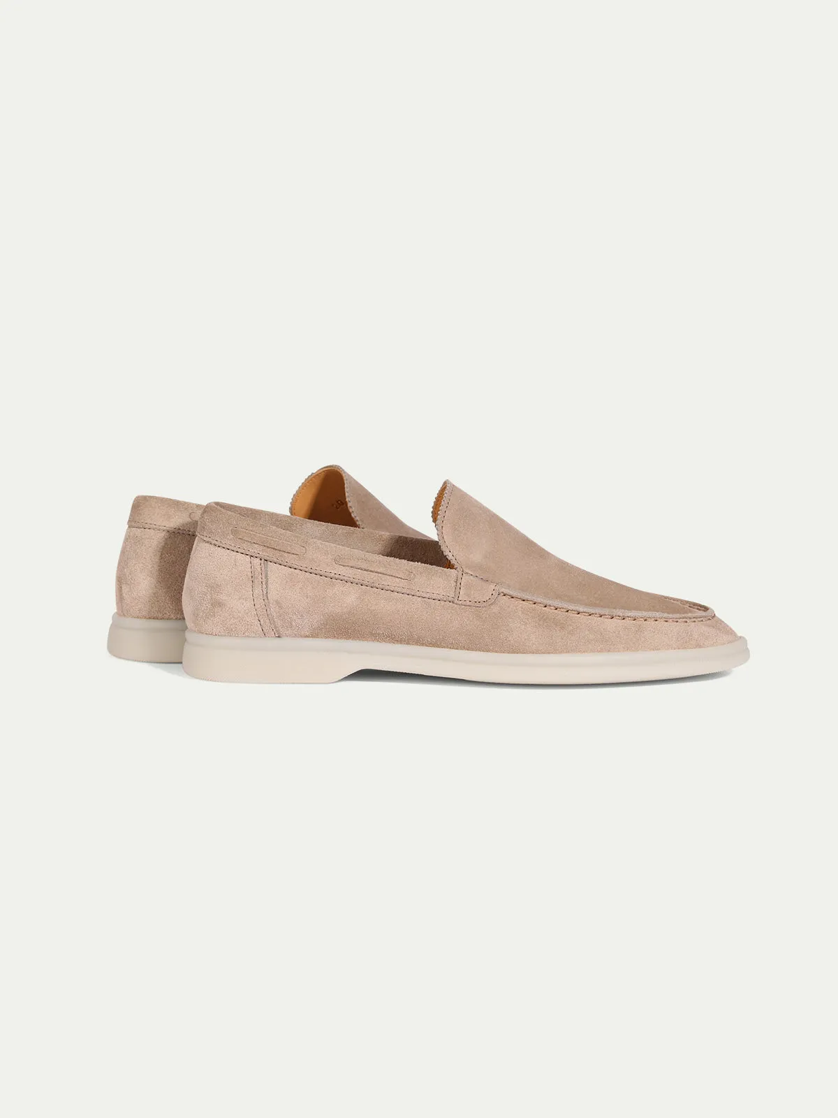 Lady Light Beige Yacht Loafers