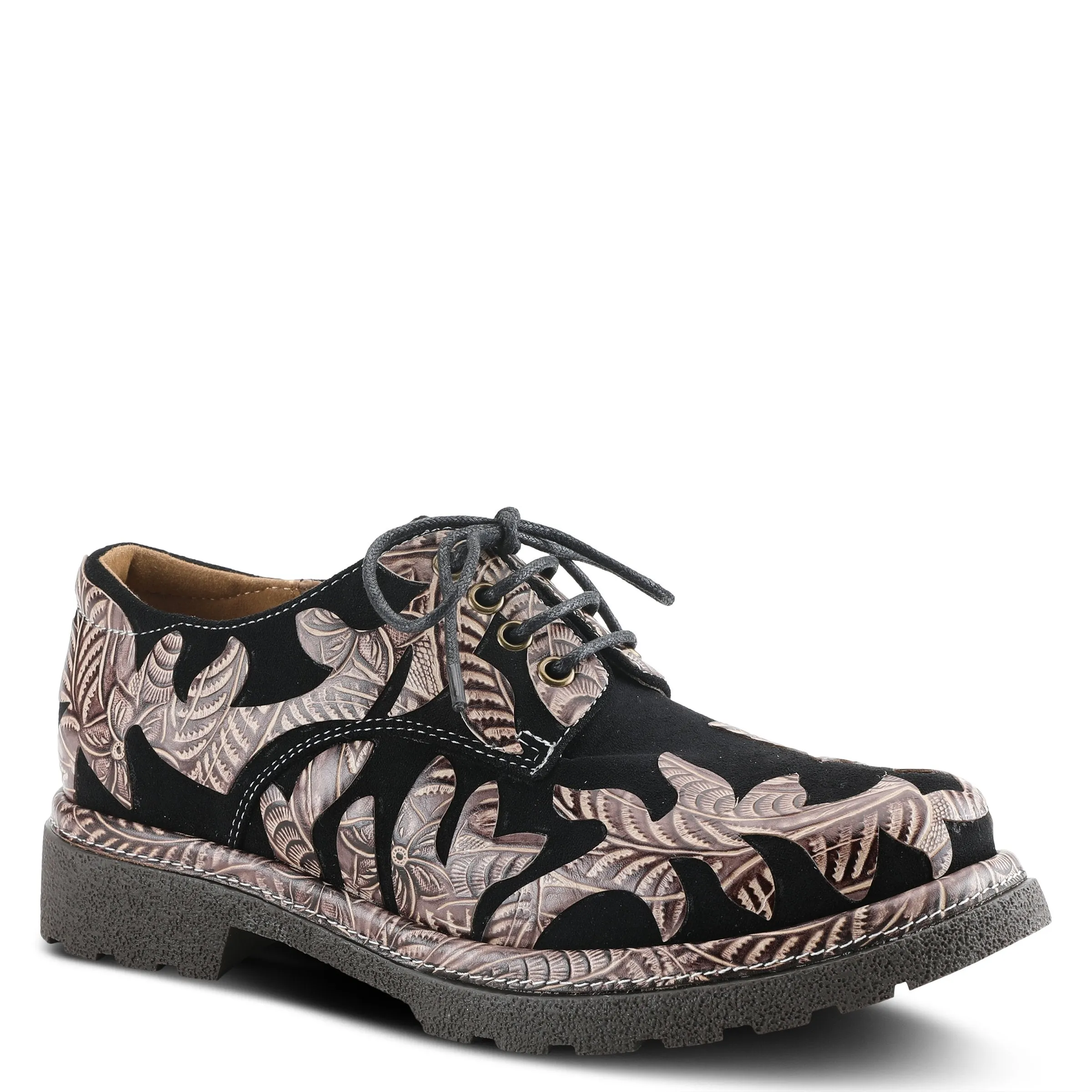 L'ARTISTE JIGSAW OXFORD SHOES