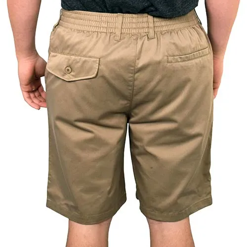 LD Sport Twill Elastic Waist Shorts