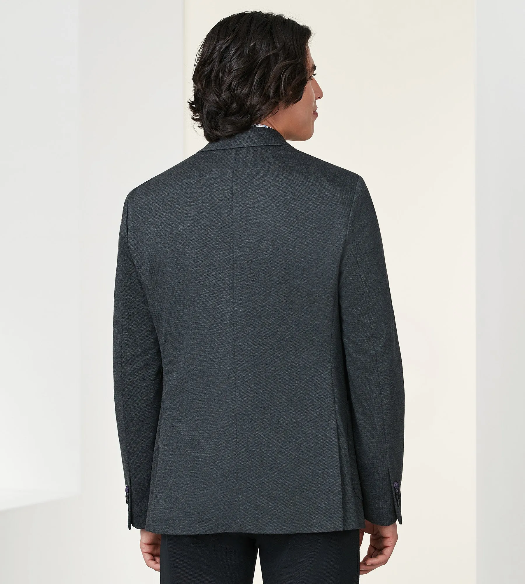 Modern Fit Knit Sport Jacket