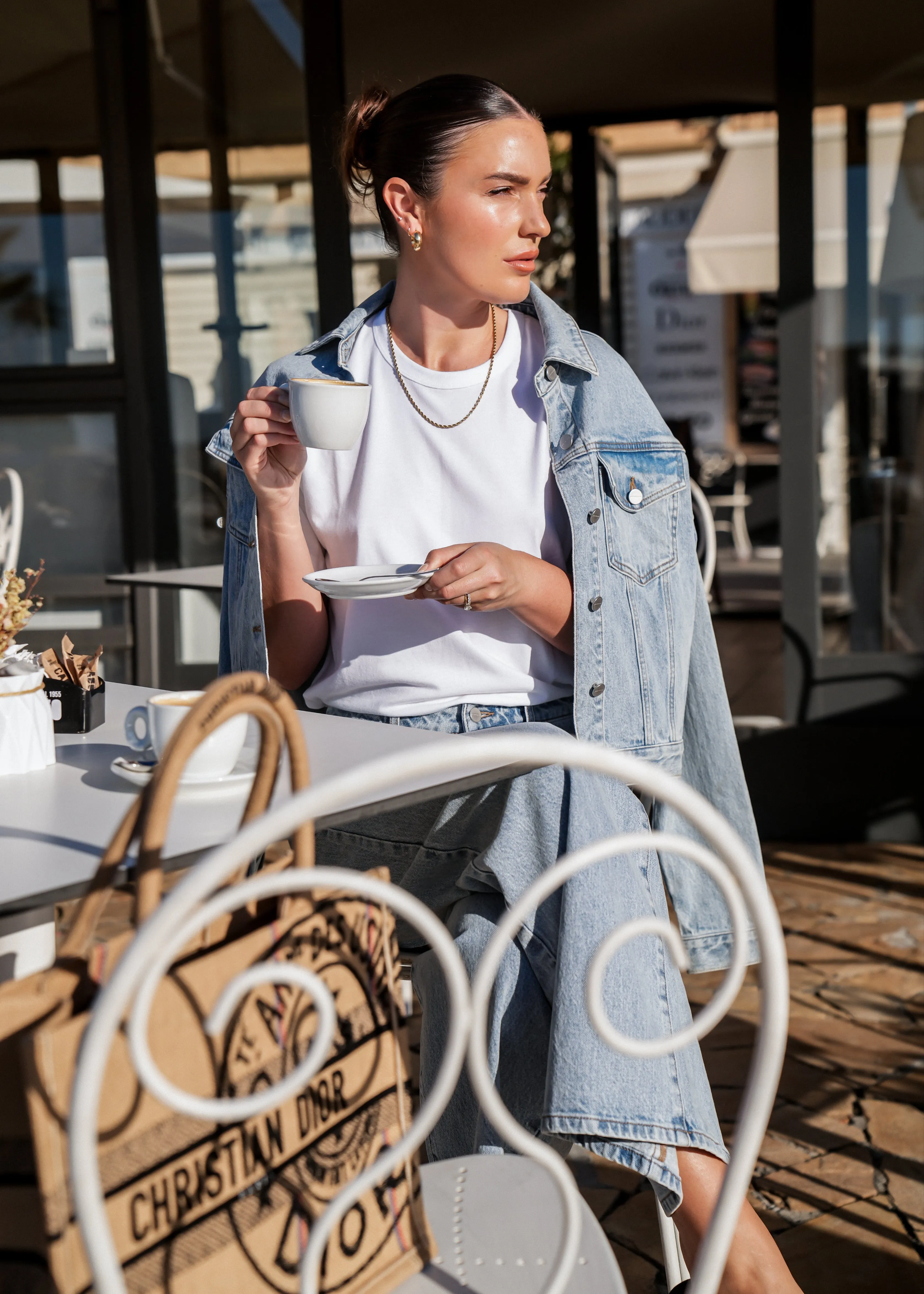 PALOMA JACKET - FADED INDIGO