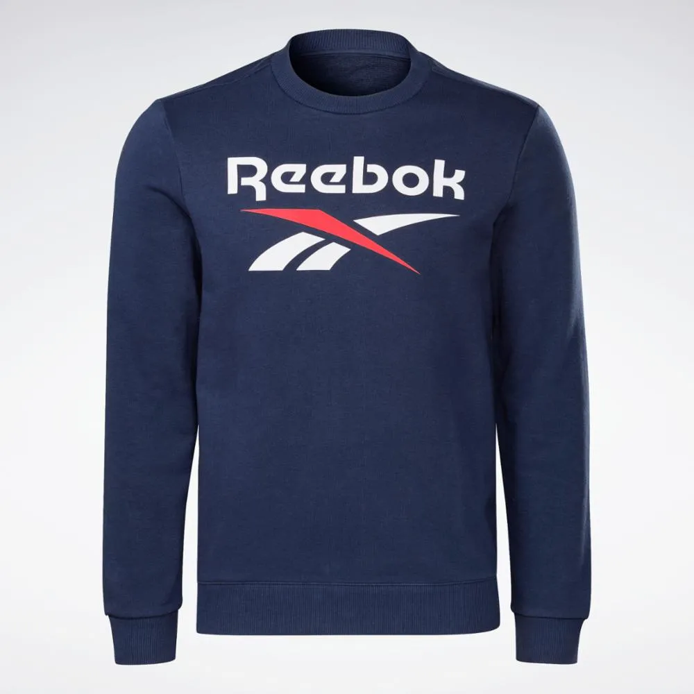 Reebok Apparel Men Reebok Identity Crewneck Sweatshirt VECNAV