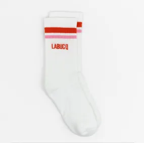 Sport Sock Tangerine Stripe