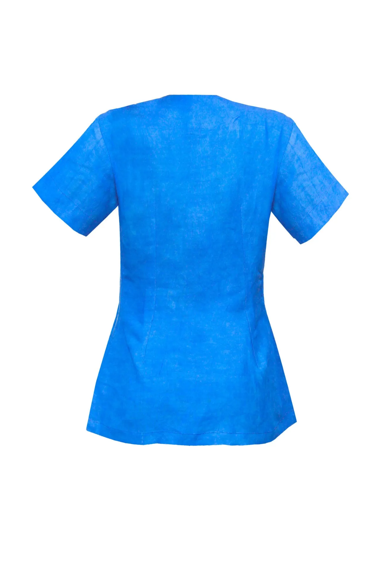 Sylvia Set (Short   Blouse) - Blue