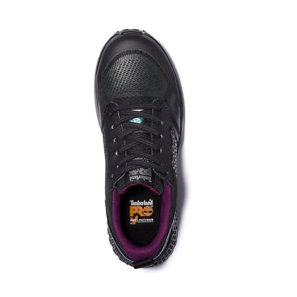 Timberland PRO Reaxion Women's Athletic Composite Toe Work Shoe TB0A21VB001 - Black/Purple