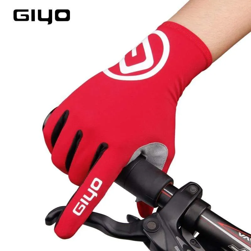 Touch Screen Long Full Fingers Gel Sports Cycling Gloves Women Men Bicycle Gloves Mtb Road Bike Riding Racing Gloves