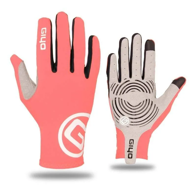 Touch Screen Long Full Fingers Gel Sports Cycling Gloves Women Men Bicycle Gloves Mtb Road Bike Riding Racing Gloves