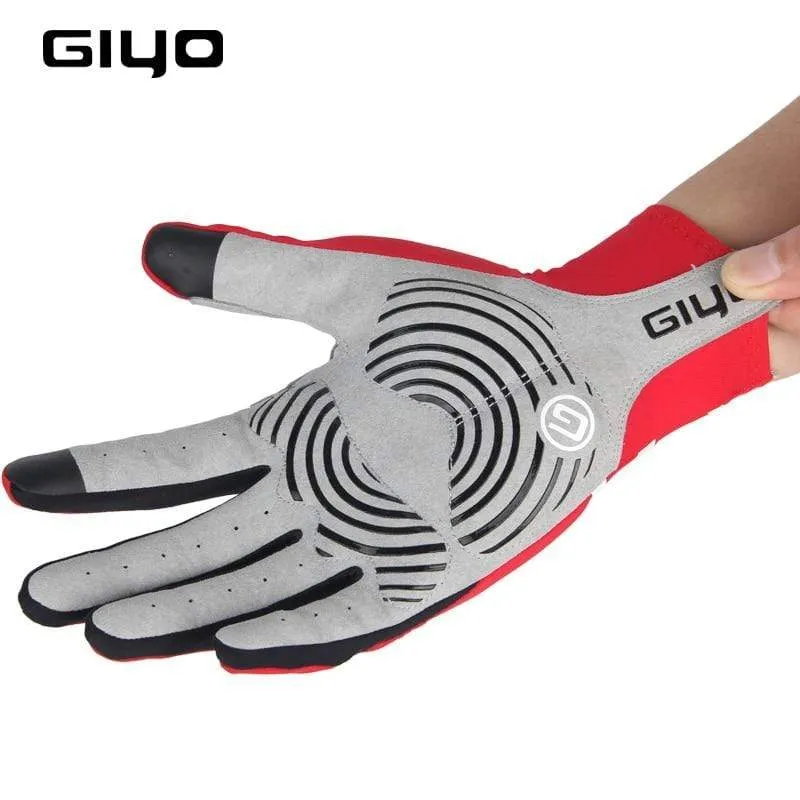 Touch Screen Long Full Fingers Gel Sports Cycling Gloves Women Men Bicycle Gloves Mtb Road Bike Riding Racing Gloves