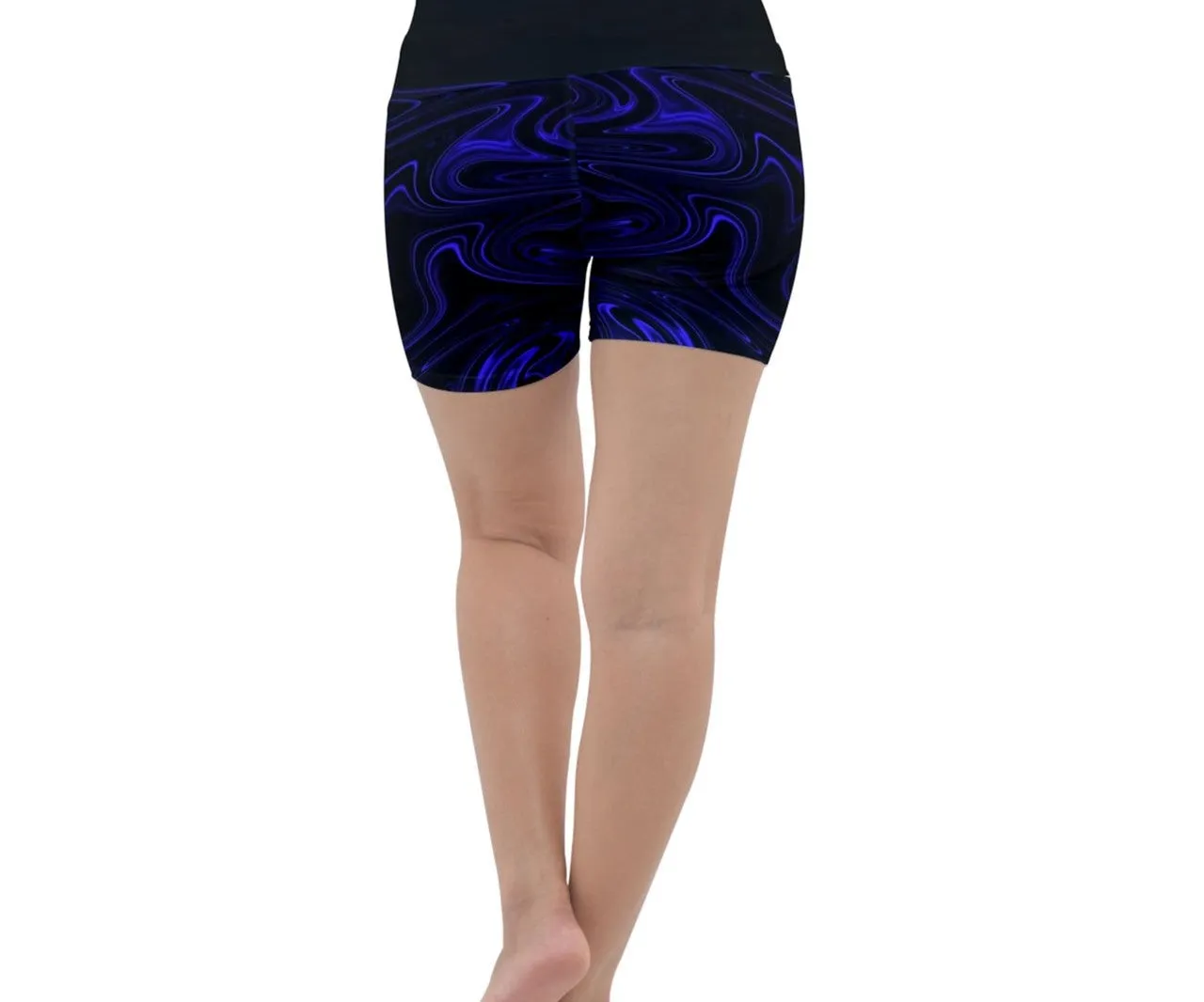 TRP Maze 01-02 Designer Lightweight Velour Yoga Shorts