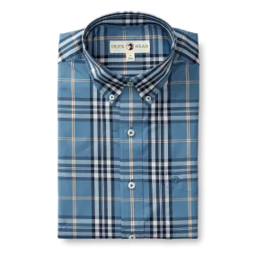 Tully Plaid Performance Poplin Sport Shirt