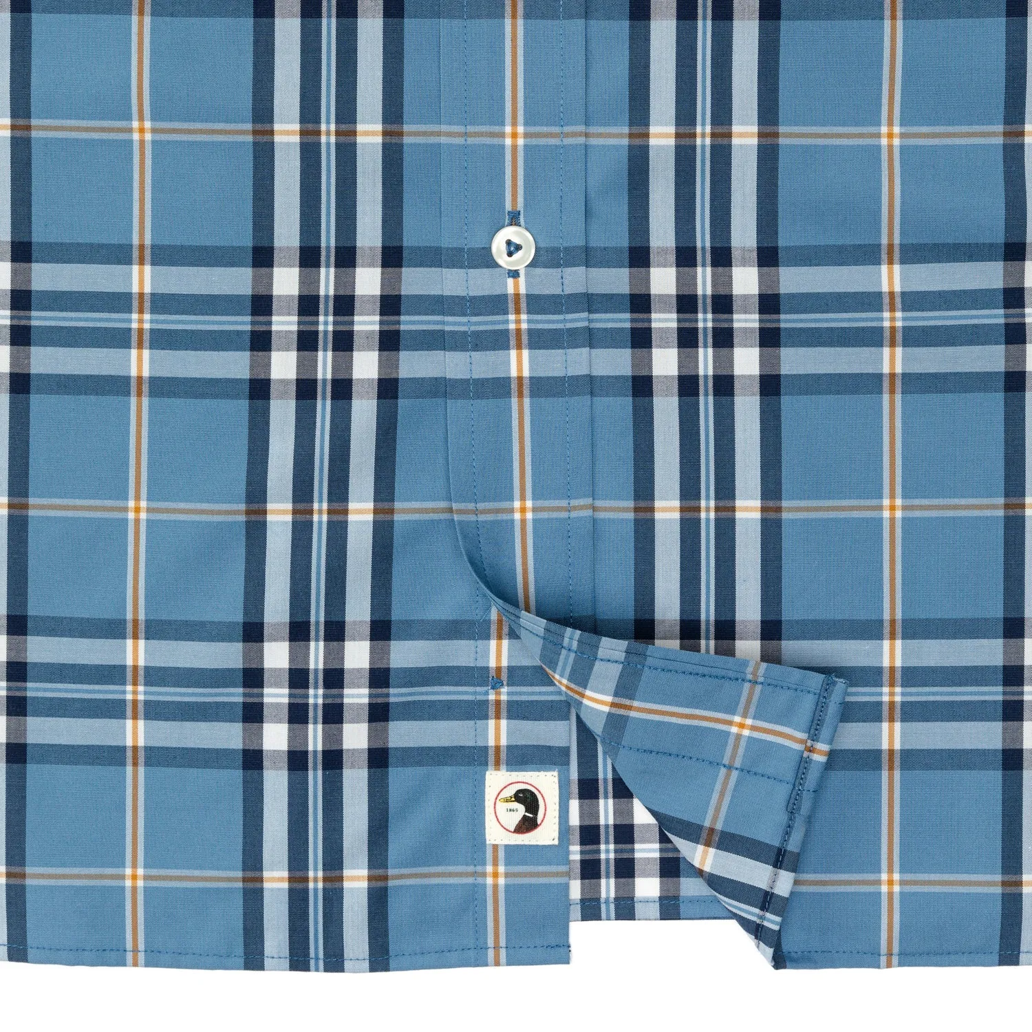 Tully Plaid Performance Poplin Sport Shirt