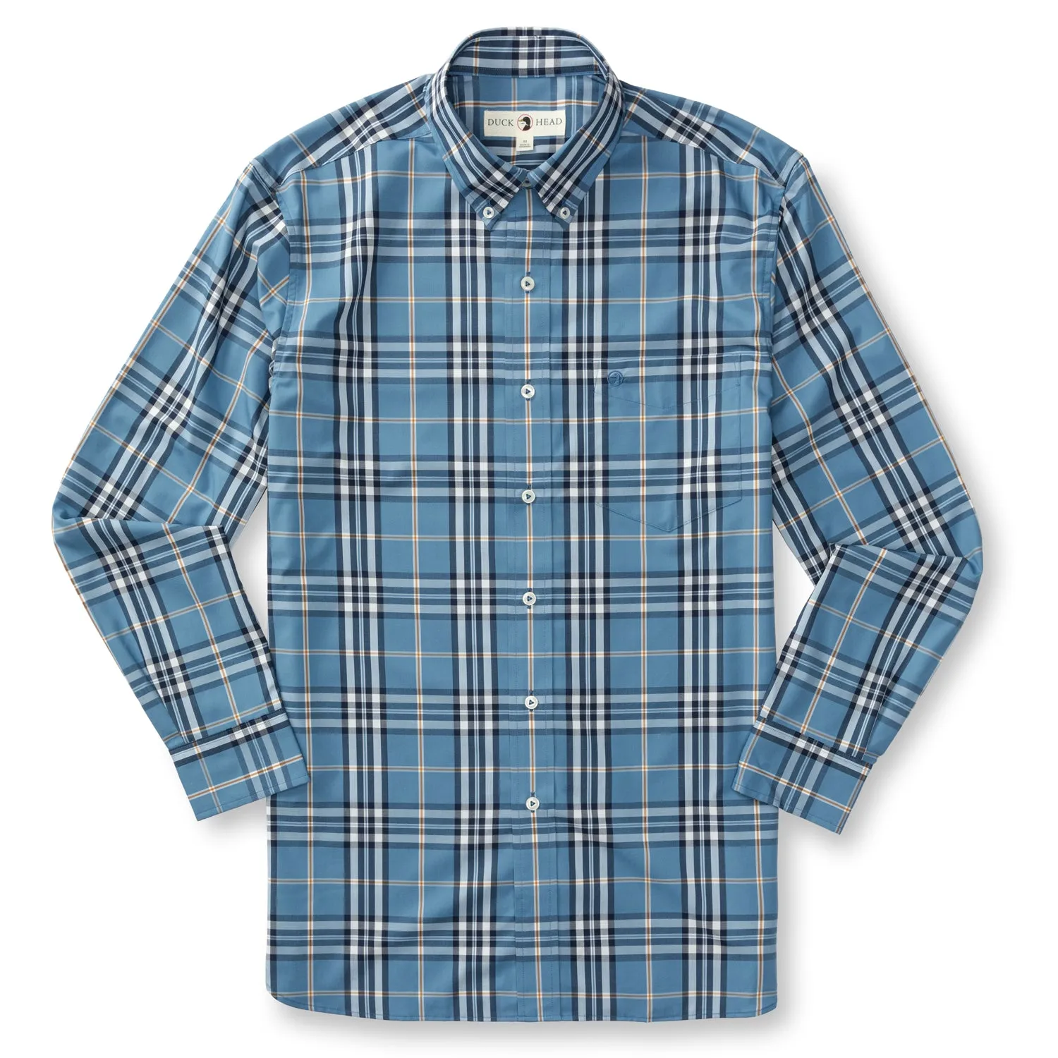 Tully Plaid Performance Poplin Sport Shirt